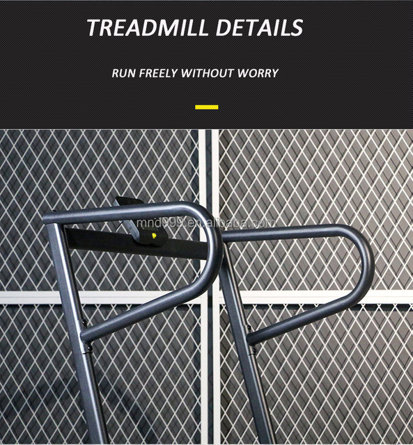 MND-Y400 gebogenes Mini-Laufband | Nylong&uuml;rtel, kompaktes Design | MND-FITNESS