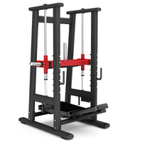 Vertikale Beinpresse aus Stahlmaterial f&uuml;r Fitnessstudios mit umgekehrtem Schritt f&uuml;r Krafttrainingsger&auml;te