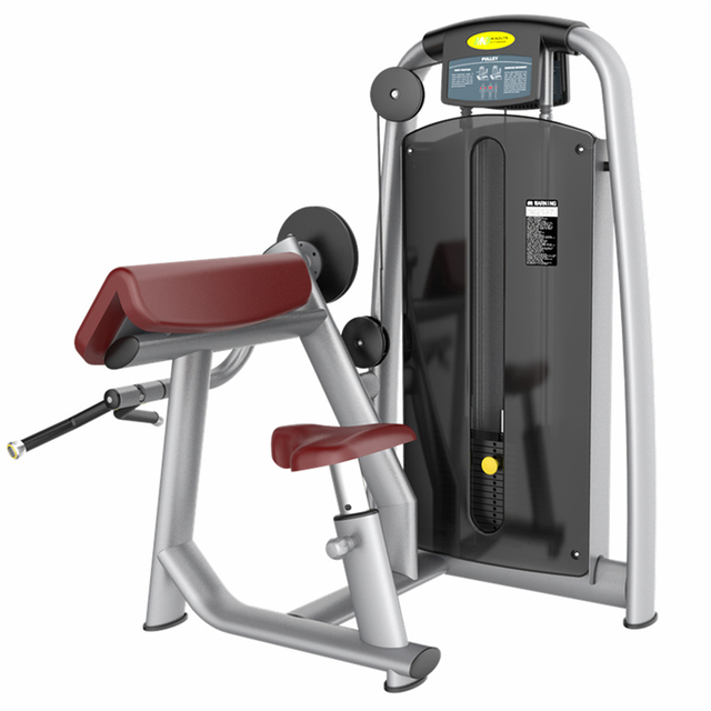 Verstellbarer Funktionstrainer aus Stahl f&uuml;r Bizeps-Curl- und Bein&uuml;bungen, Armmuskelkrafttraining