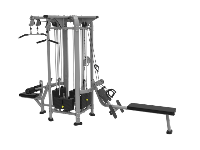 MND-FF96 4-Stationen-Kabel-Kletterger&uuml;st | Professioneller Functional Trainer