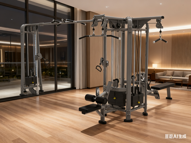 MND-FF95 5-Stationen-Funktionstrainer | Crossover & Cable Jungle Gym