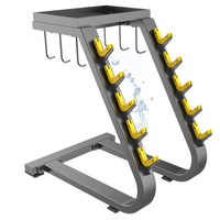 F53 Grifflagerregal | Organizer f&uuml;r Fitnessstudio-Zubeh&ouml;r | L&ouml;sung zur Ger&auml;teaufbewahrung