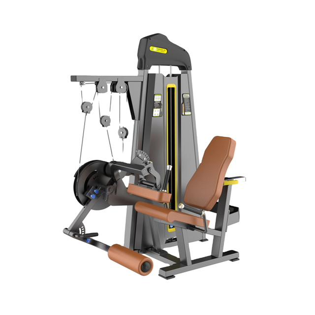 Beinstrecker- und Beinbeuger-Maschine, Krafttrainingsger&auml;t, Quadrizeps-Hamstring-Trainer MND-F87/B 