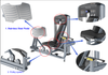 FF03 Horizontale Beinpresse | OEM Wirbels&auml;ulensichere Beinmaschine | Minolda-Fabrik
