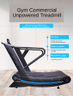 MND-CC16A gebogenes Laufband | G&uuml;rtel aus Aluminiumlegierung | Manueller L&auml;ufer | MND-FITNESS