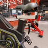  Kommerzielles Spinning-Fahrrad mit Riemenantrieb, robustes Indoor-Fahrrad, leise und reibungslos f&uuml;r den Einsatz im Fitnessstudio MND-D04