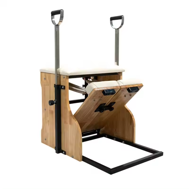 MND-W18 Stabiler Stuhl (Eichenholz) | Pilates-Stabilit&auml;tstraining | MND-FITNESS