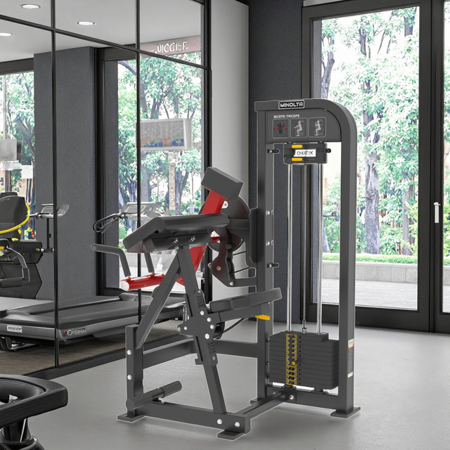 MND-FM86 Bizeps- und Trizeps-Maschine | 2-in-1-Armtrainer | Oberarmentwickler