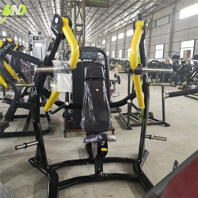 Kommerzielle, plattenbelastete, breite Brustpresse f&uuml;r das Fitnessstudio mit verstellbarem Sitz PL15
