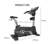 Eigenbetriebener Liege-Heimtrainer mit 32-stufigem Magnetwiderstand MND-CC11