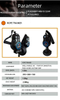 MND-WG487 Paar Widerstands-Zugseile | Einstellbare Spannung Newton