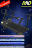 MND-Y500A Flaches mechanisches Laufband | Magnetischer Widerstand | MND-FITNESS
