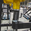 Vertikale Beinpresse aus Stahlmaterial f&uuml;r Fitnessstudios mit umgekehrtem Schritt f&uuml;r Krafttrainingsger&auml;te