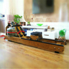 MND-W2 Ausklappbares Wasserruderger&auml;t aus Holz | Konstruktion aus massiver Eiche | MND-FITNESS