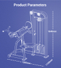MND-FM09 Bizeps-Curl-Maschine | Armcurl | Bizeps-Isolationsausr&uuml;stung