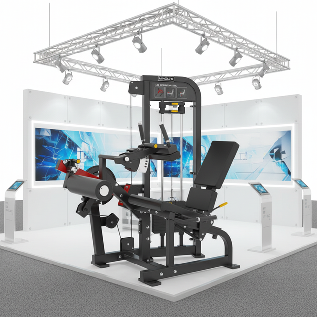 MND-FM87 Beinbeuger- und -streckermaschine im Sitzen | 2-in-1-Beinmaschine | Quad- und Oberschenkel-Entwickler