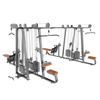 F83 Kraftstation mit 8 Stationen | Komplettes Schulungszentrum | Kommerzielles Fitnessstudio-System