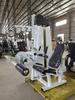 Beinstrecker- und Beinbeuger-Maschine, Krafttrainingsger&auml;t, Quadrizeps-Hamstring-Trainer MND-F87/B 