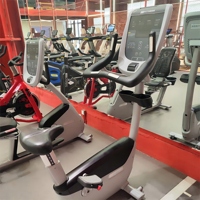 MND-X530B Kommerzielles aufrechtes Fahrrad (LCD-Bildschirm) | Erweiterte Benutzeroberfl&auml;che | MND-FITNESS