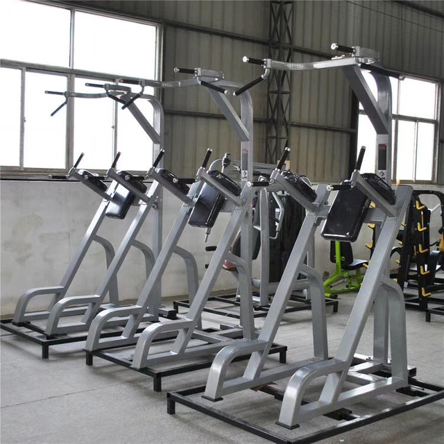 Kniehebe- und Klimmzugstation, multifunktionaler Oberk&ouml;rpertrainer f&uuml;r kommerzielle Fitnessger&auml;te MND-AN75