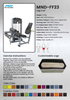 FF23 Beinbeuger-Maschine im Sitzen | Kniesehnenisolator | Beintrainer