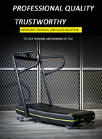 MND-Y400 gebogenes Mini-Laufband | Nylong&uuml;rtel, kompaktes Design | MND-FITNESS