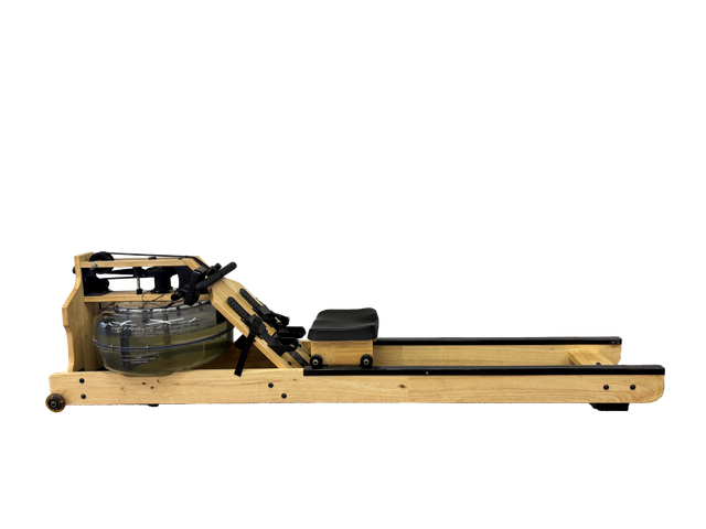 MND-W2 Ausklappbares Wasserruderger&auml;t aus Holz | Konstruktion aus massiver Eiche | MND-FITNESS