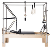  3-in-1-Pilates-Reformer-System mit Eichenholzrahmen – platzsparende Ausr&uuml;stung MND-W25