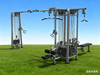 MND-FF95 5-Stationen-Funktionstrainer | Crossover & Cable Jungle Gym