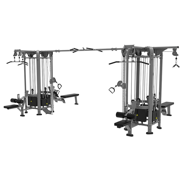 Kommerzielles Krafttrainingsger&auml;t mit 8 Stationen | Hochleistungs-Kabelmaschine MND-FF97 