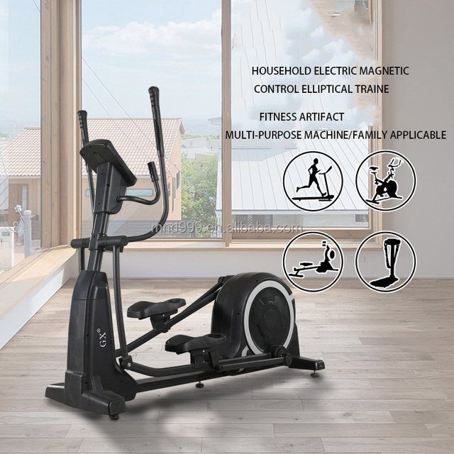 Professioneller kommerzieller Ellipsentrainer mit EMS-Widerstandssystem MND-B06 