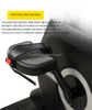 Eigenbetriebener Liege-Heimtrainer mit 32-stufigem Magnetwiderstand MND-CC11