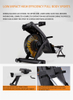 MND-W10 Ruderger&auml;t mit Luft- und Magnetwiderstand | Duales Widerstandssystem | MND-FITNESS