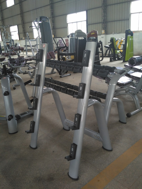  Langhantelst&auml;nder Olympic Bar Storage Rack Commercial Gym Equipment AN03