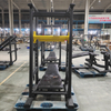 Vertikale Beinpresse aus Stahlmaterial f&uuml;r Fitnessstudios mit umgekehrtem Schritt f&uuml;r Krafttrainingsger&auml;te