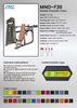F20 Schulterpresse | Overhead-Pressstation | Deltamuskel-Builder