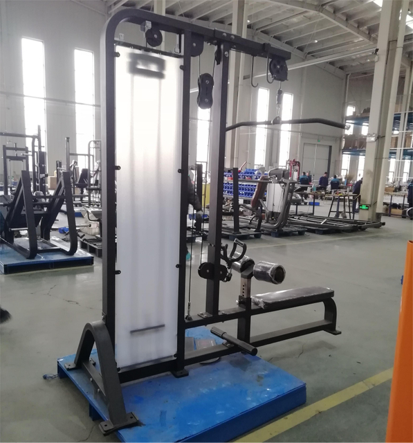 MND-FM89 Pulldown- und Long-Pull-Maschine | 2-in-1-R&uuml;ckenentwickler | Lat-Breite und -Dicke-Builder