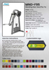 Stehender hinterer Delt & Pec Fly Machine Doppelfunktions-Oberk&ouml;rpertrainer MND-F95
