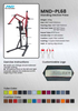 MND-PL68 Standing Decline Press | Unterer Brustaufbau | Funktionelles Fitnessstudio