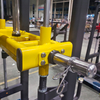 Vertikale Beinpresse aus Stahlmaterial f&uuml;r Fitnessstudios mit umgekehrtem Schritt f&uuml;r Krafttrainingsger&auml;te