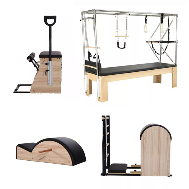 MND-CC22A Pilates 5-teiliges Set (Ahornholz) | Premium-Studio-Paket | MND-FITNESS