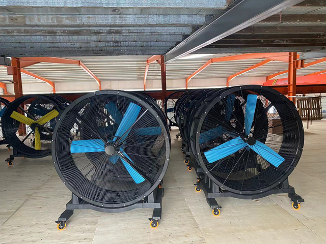 MND-CC63 Hochleistungs-Industrie-Bodenventilator | Gro&szlig;er Lagerventilator