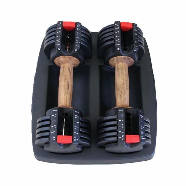 MND-C73 Verstellbares Hantelset | Platzsparendes Heim-Fitnessstudio | Schnellwechselgewichte