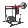 Beinpresse Hack Kniebeugenmaschine Hochleistungsstahl Verstellbare Trainingsbank Beinmuskeltraining Kraft Fitness MND-PL38