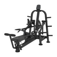 Super SportGym Horizontales Bankdr&uuml;cken SP04, beladen mit Stahlmetallplatte MND-SP04