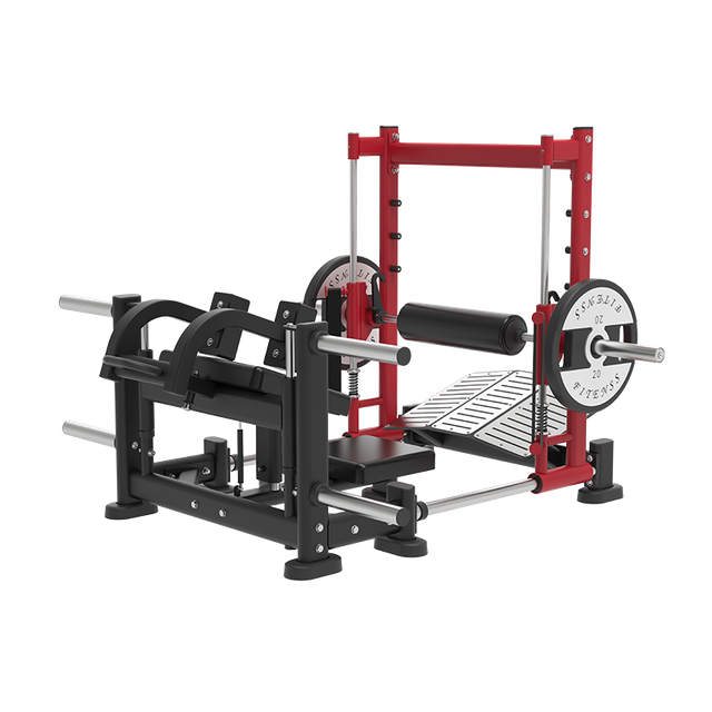Hei&szlig;e verkaufende 3D-H&uuml;ftmaschine, neu gestaltete plattenbelastete H&uuml;ftschub-Fitnessger&auml;te MND-PL40