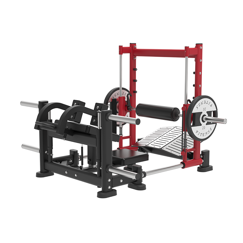 Hei&szlig;e verkaufende 3D-H&uuml;ftmaschine, neu gestaltete plattenbelastete H&uuml;ftschub-Fitnessger&auml;te MND-PL40